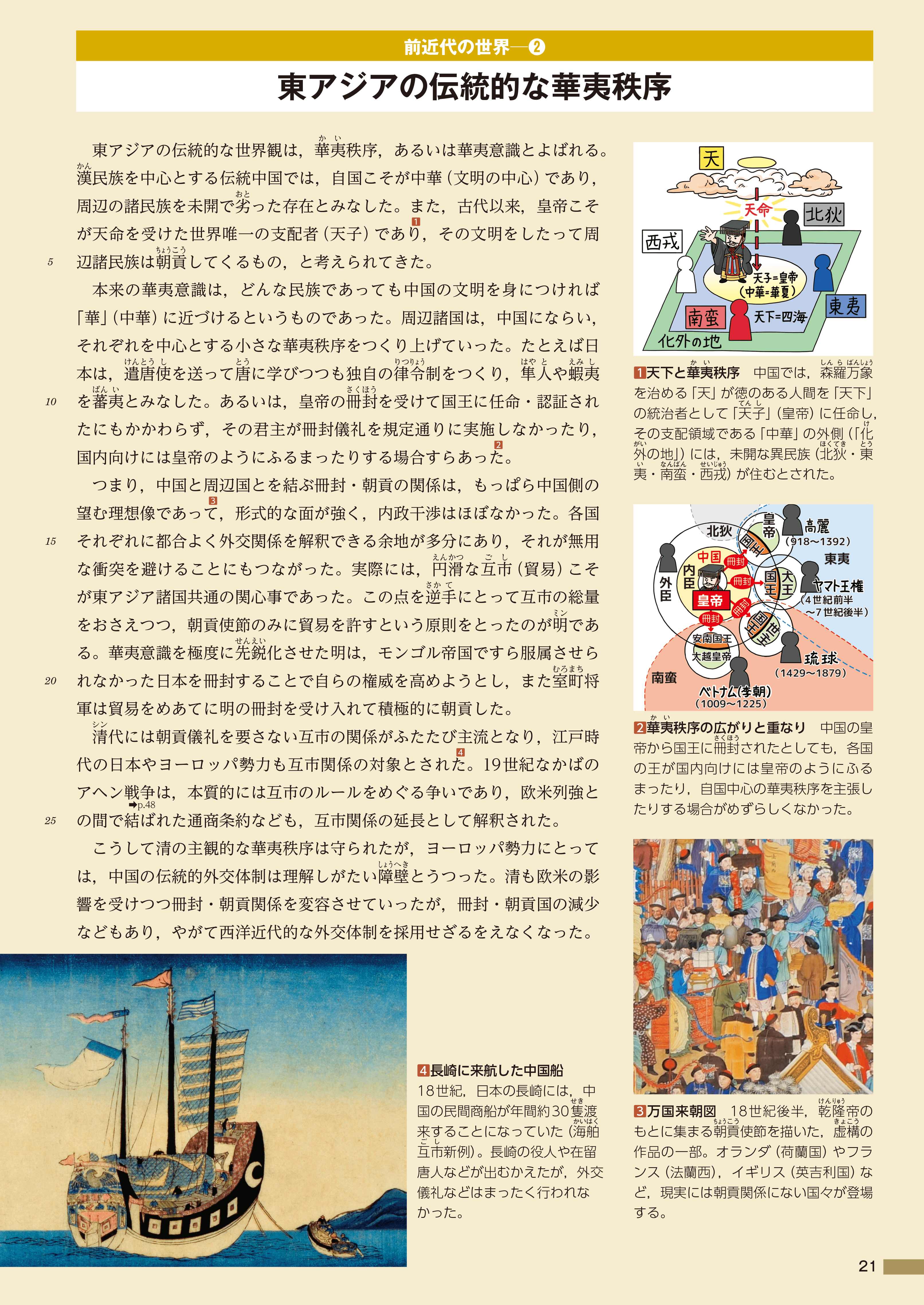 東アジアの伝統的な華夷秩序 p021